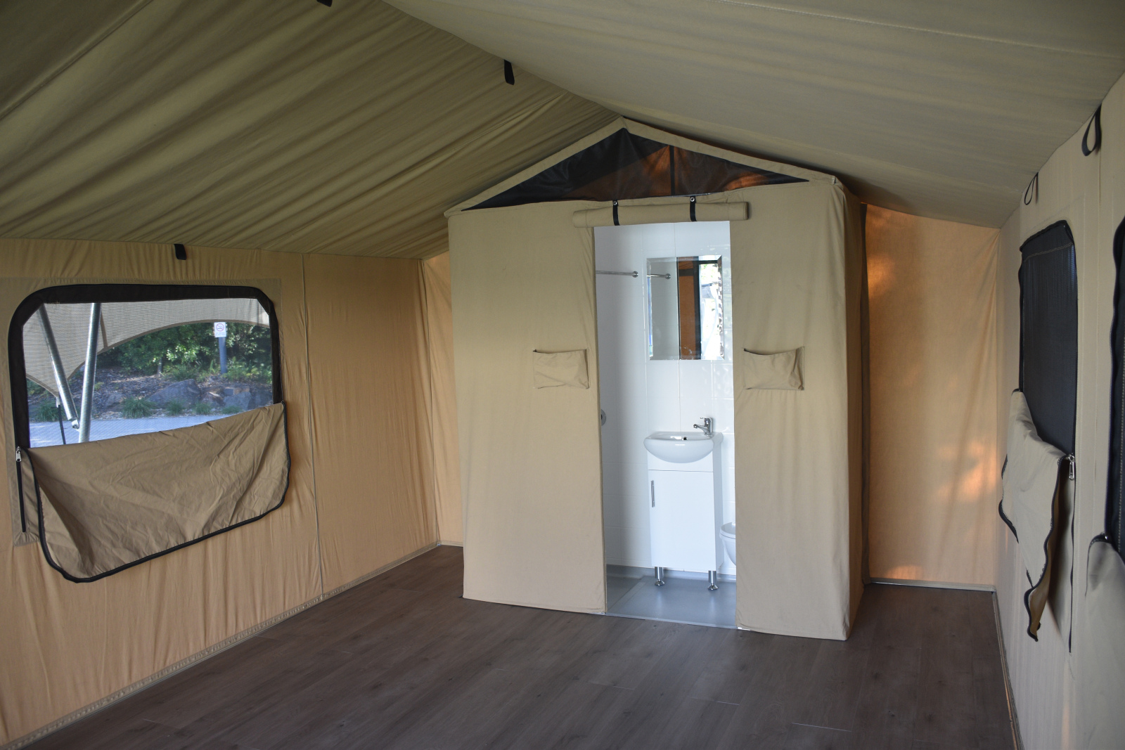 Eco Tent with Ensuite Pod