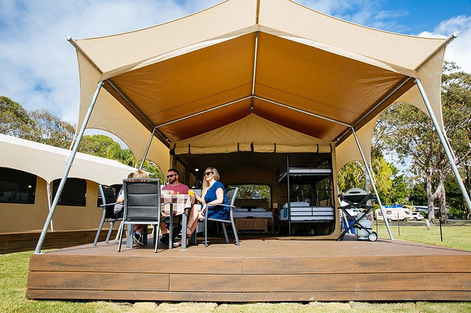 Glamping Tents for Sale with Deck
