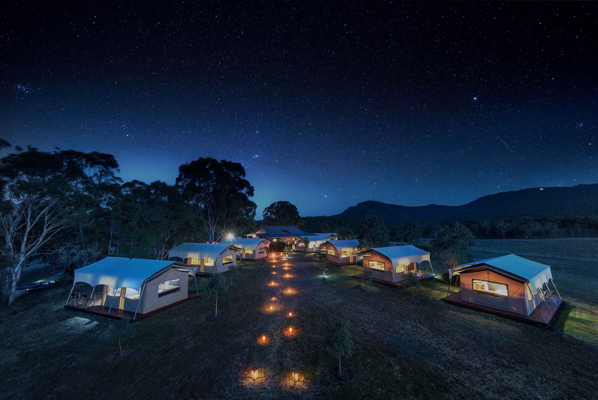 Luxury Eco Tents at Spicers Canopy